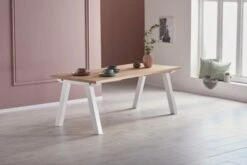 Royal Oak Table SKAGEN 90x200 Chêne/blanc -Royal Oak || DODO || Basic Soldes Magasin 143850