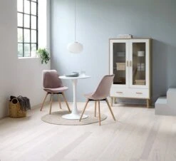 Royal Oak Chaise KASTRUP Velours Rose/chêne -Royal Oak || DODO || Basic Soldes Magasin 144321 1