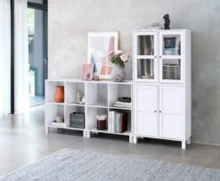 Vitrine SKALS Portes En Verre Blanc -Royal Oak || DODO || Basic Soldes Magasin 147089 1