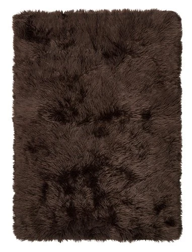 Tapis STORMHATT Fausse Fourrure 140x200 Brun 1 Tapis STORMHATT Fausse Fourrure 140x200 Brun