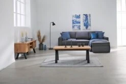 Royal Oak Table Basse SANDBY 60x110 Chêne Naturel/noir -Royal Oak || DODO || Basic Soldes Magasin 159030