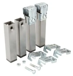 Pieds De Lit L3xH15xP4cm Métal 4 Pieds De Lit