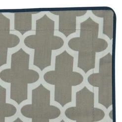 Parure De Lit Percale DINA 140x200 Gris/menthe -Royal Oak || DODO || Basic Soldes Magasin 161220