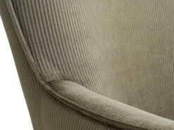 Fauteuil HUNDESTED Velours Côtelé Vert -Royal Oak || DODO || Basic Soldes Magasin 161956