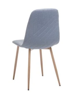 Chaise JONSTRUP Bleu Clair/chêne -Royal Oak || DODO || Basic Soldes Magasin 162076
