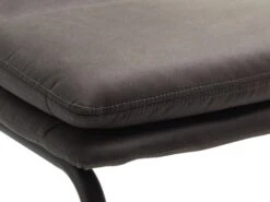 Chaise ULSTRUP Tissu Gris Anthracite/noir -Royal Oak || DODO || Basic Soldes Magasin 162102