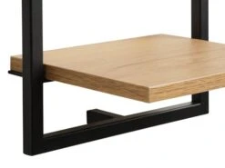 Étagère Murale TRAPPEDAL 2 Pcs/pqt Coloris Chêne/noir -Royal Oak || DODO || Basic Soldes Magasin 162148