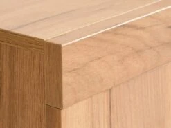 Buffet LINTRUP 2 Portes 3 Tiroirs Chêne -Royal Oak || DODO || Basic Soldes Magasin 162196