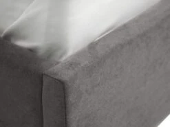 Cadre De Lit HASLEV A/rangement 160x200 Tissu Gris Foncé -Royal Oak || DODO || Basic Soldes Magasin 162291