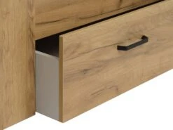 Cadre De Lit LINTRUP 140x200 Chêne -Royal Oak || DODO || Basic Soldes Magasin 162298