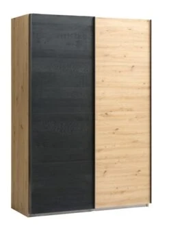 Armoire SALTOV 150x222 Chêne/noir