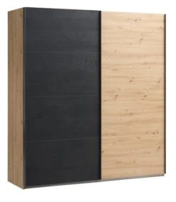 Produits populaires 9 Armoire SALTOV 204x222 ChĂȘne/noir