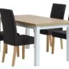 MARKSKEL L150/193 Table + 4 TUREBY Chaises Anthracite