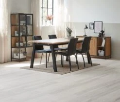 Vitrine TRAPPEDAL Chêne/noir -Royal Oak || DODO || Basic Soldes Magasin 165007