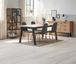 Vitrine TRAPPEDAL Chêne/noir -Royal Oak || DODO || Basic Soldes Magasin 165011