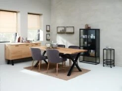 Vitrine VIRUM 2 Portes Noir -Royal Oak || DODO || Basic Soldes Magasin 165020 1