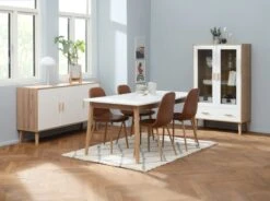 Buffet GAMMELGAB Chêne/blanc -Royal Oak || DODO || Basic Soldes Magasin 165070