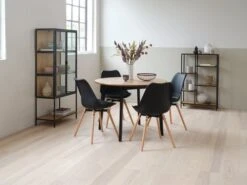 Étagère TRAPPEDAL 5 Tablettes Chêne/noir -Royal Oak || DODO || Basic Soldes Magasin 165113 1