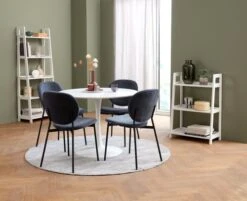 Bibliothèque HERNING 3 Tablettes Blanc -Royal Oak || DODO || Basic Soldes Magasin 165131 2