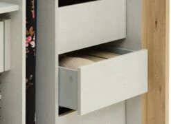 Armoire SALTOV 204 A/cadre+lot Accessoires Chêne -Royal Oak || DODO || Basic Soldes Magasin 165231 1