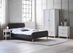Cadre De Lit KONGSBERG 140x200 Gris -Royal Oak || DODO || Basic Soldes Magasin 165252 1