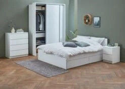 Armoire SALTOV 150x222 Blanc -Royal Oak || DODO || Basic Soldes Magasin 165258 3