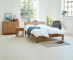 Royal Oak Table De Nuit OLSKER 1 Tiroir Chêne -Royal Oak || DODO || Basic Soldes Magasin 165535 1