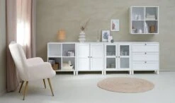 Armoire SKALS 2 Portes Blanc -Royal Oak || DODO || Basic Soldes Magasin 166062 1