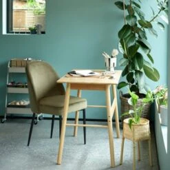 Bureau VANDSTED 55x105 Bambou -Royal Oak || DODO || Basic Soldes Magasin 166734