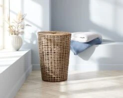 Panier à Linge CURT Ø40xH55cm A/couv. 5 Panier à Linge CURT Ø40xH55cm A/couv. -Royal Oak || DODO || Basic Soldes Magasin 166951