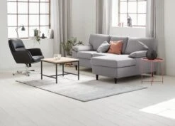 Meuble TV TRAPPEDAL Chêne/noir -Royal Oak || DODO || Basic Soldes Magasin 169684 1