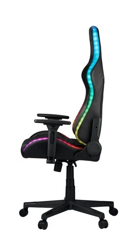 Chaise Gaming RANUM Avec LED Noir 10 Chaise Gaming RANUM Avec LED Noir – Image 10