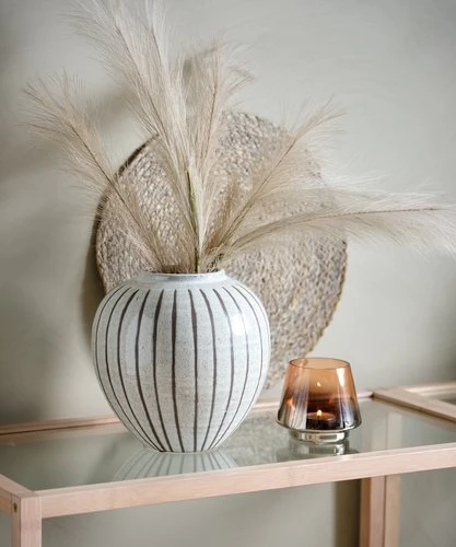 Vase SOFUS Ø21xH21cm Gris/brun 2 Vase SOFUS Ø21xH21cm Gris/brun – Image 2