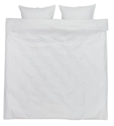 Parure De Lit Satin INGEBORG 240x220 Blanc 1 Parure De Lit Satin INGEBORG 240x220 Blanc