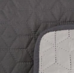 Couvre-lit ROSENTRE 160x220 Gris -Royal Oak || DODO || Basic Soldes Magasin 175734