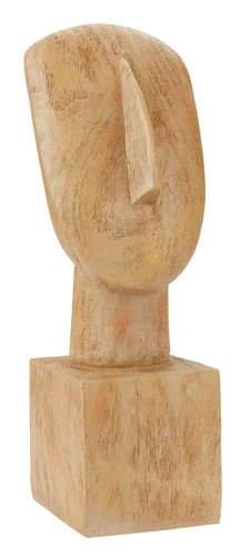 Sculpture ESKE L11xL10xH31cm Visage