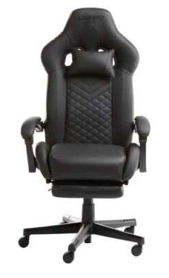 Chaise Gaming HALLUM A/support Jambes Noir -Royal Oak || DODO || Basic Soldes Magasin 176483