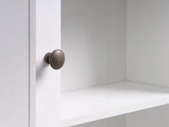 Armoire Murale MALLING 1 Porte Verre Blanc -Royal Oak || DODO || Basic Soldes Magasin 176549