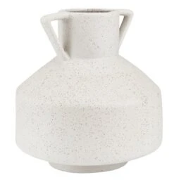 Vase DINES Ø25xH25cm Blanc