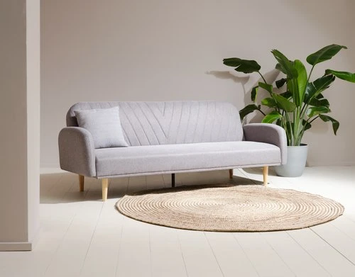 Tapis SANDELTRE Ø180 Naturel/beige 6 Tapis SANDELTRE Ø180 Naturel/beige – Image 6