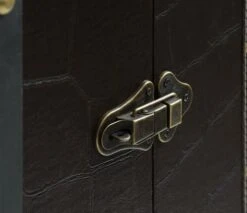 Armoire Bar RISTINGE 50×108cm Brun Foncé -Royal Oak || DODO || Basic Soldes Magasin 181503