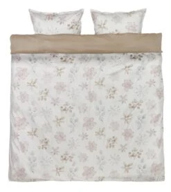 Parure De Lit Satin BERIT 240x220 Blanc