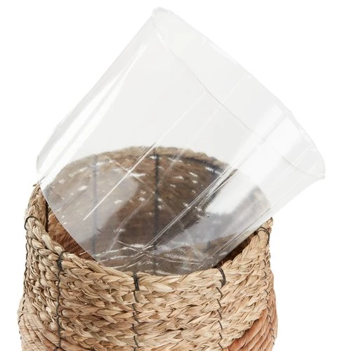 Cache-pot TERJE Ø25xH22cm Naturel 2 Cache-pot TERJE Ø25xH22cm Naturel – Image 2