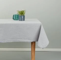 Nappe SANDSIV 140x240 Gris Clair