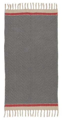 Tapis VASSTELG 70x140 Bleu/blanc