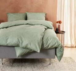 Parure De Lit TONE 240x220 Vert -Royal Oak || DODO || Basic Soldes Magasin 184787