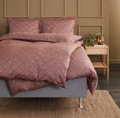 Parure De Lit SINJA 240x220 Taupe -Royal Oak || DODO || Basic Soldes Magasin 184792