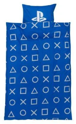 Parure De Lit PLAYSTATION 140x200 Bleu