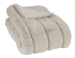 Plaid STAVKLOKKE 130x170 Beige