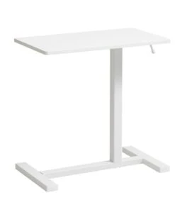 Bureau Ajustable Avec Vérin à Gaz BOESTOFTE 70x40 Blanc